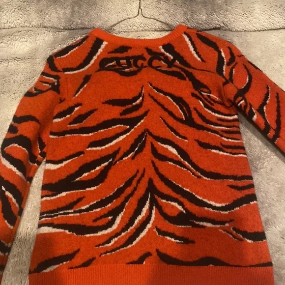 Gucci Kids Tiger Sweater Size 8-10